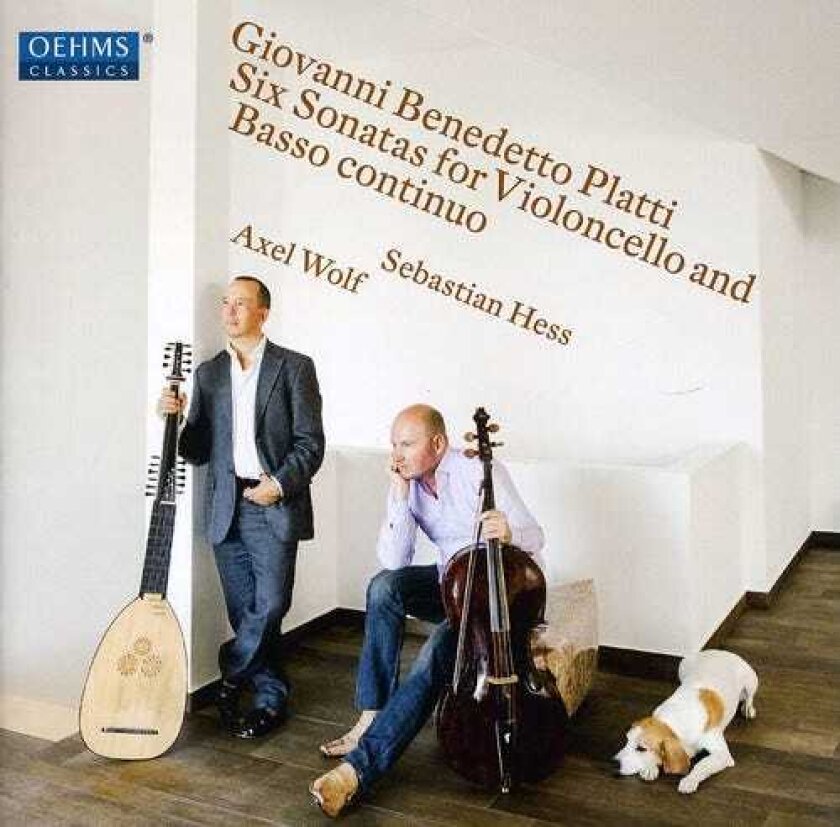 Sebastian Hess, Axel Wolf 6 Sonatas For Violoncello & Basso Continuo CD