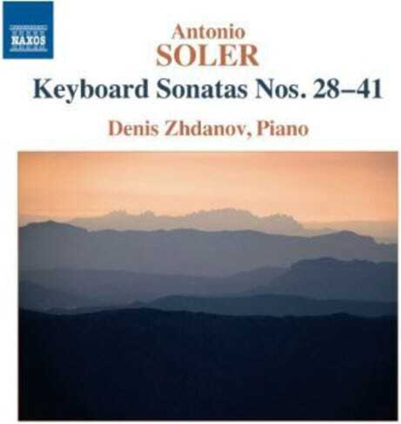 Denis Zhdanov, Antonio Soler Piano Sonatas Nos. 2841 CD
