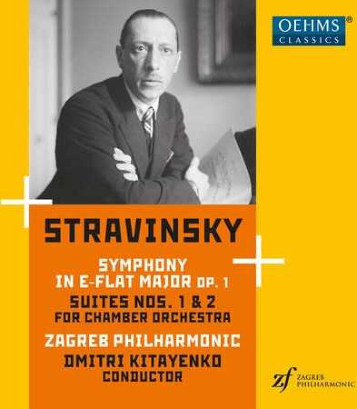 Stravinsky, Zagreb Philharmonic Symphony In E Flat Major 1 CD