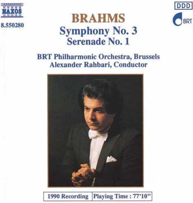 Alexander Rahbari Symphony 3 / Serenade 1 CD