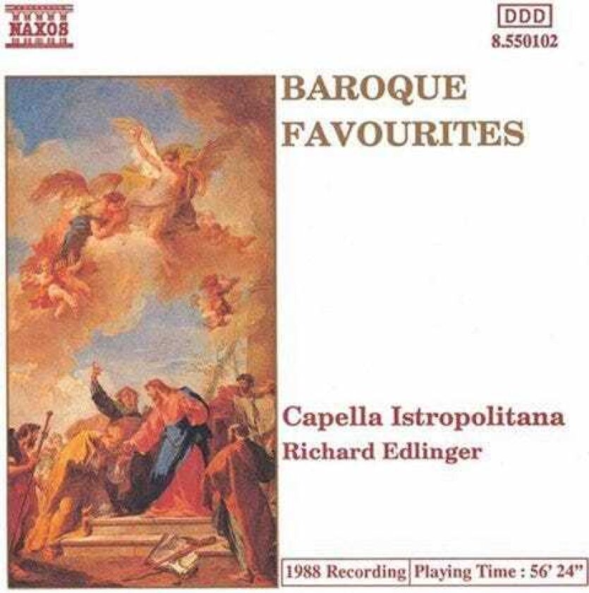 CAPELLA ISTROPOLITANA, Giuseppe Torelli, Michael Praetorius Baroque Favorites CD