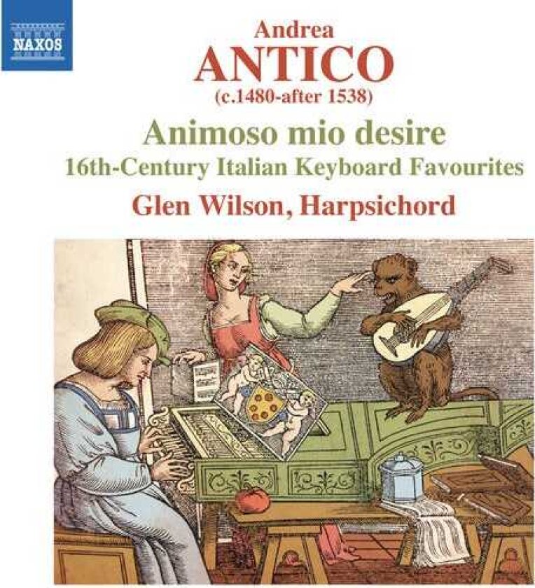 Andrea Antico, Glen Wilson Frottole Intavolate CD