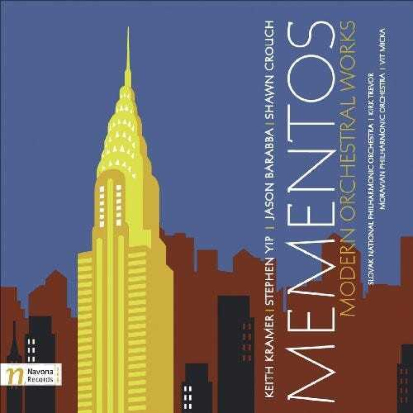 Kirk Trevor, Richard Stoltzman, Jason Barabba, Keith Kramer, Stephen Yip, UNSPECIFIED Mementos: Modern Orchestra Works CD