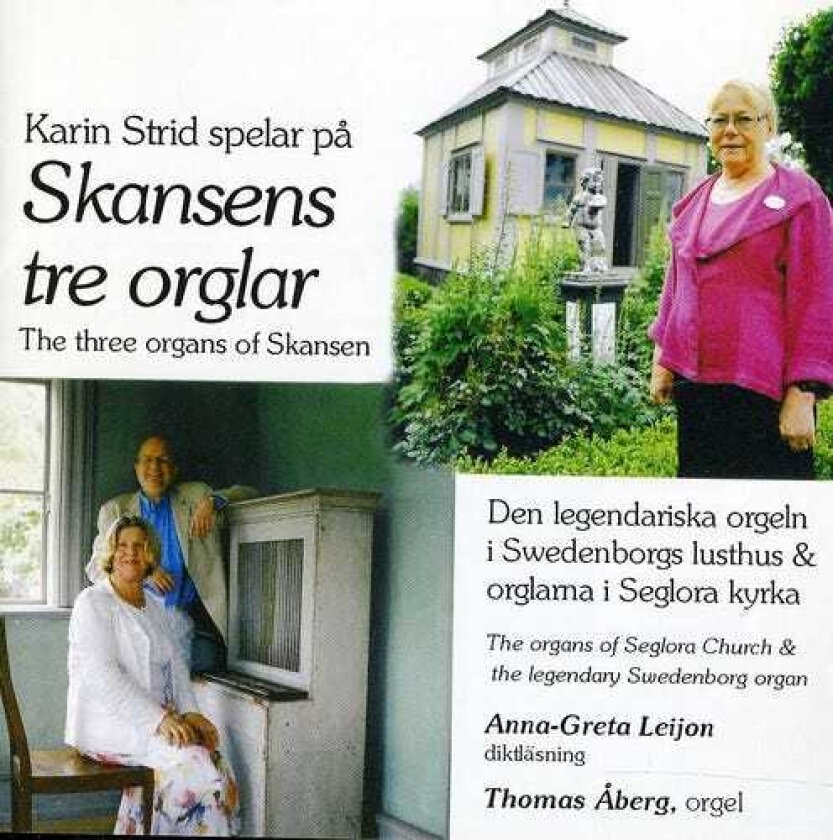 Karin Strid, Christmas Traditional, Erland Von Koch, Heimer Sjöblom, Hjalmar Gullberg, Lars Egebjer, RECORDED SOUND, Swedish Traditional, Thomas Åberg Three Organs Of Skansen CD