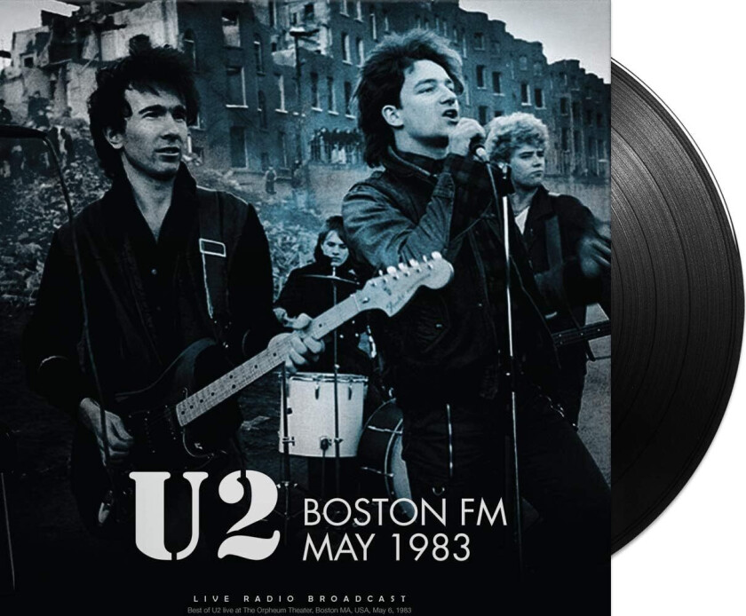 U2 Boston FM May 1983 LP/Vinyl