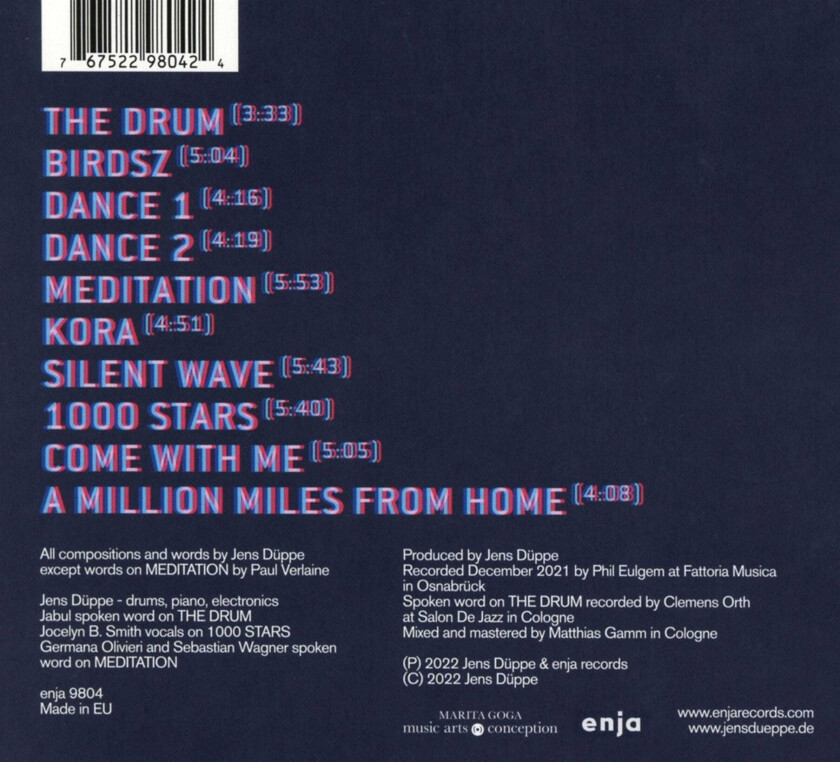Jens Düppe Ego D CD
