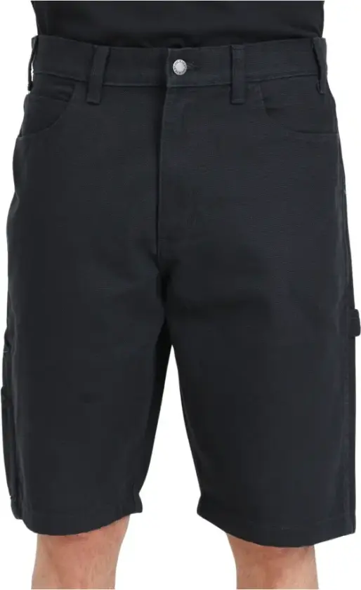 Herre, Shorts, Svart, W30