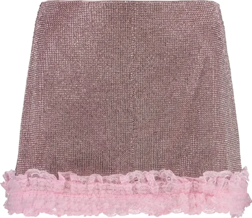 Dame, Skjørt, Rosa, S