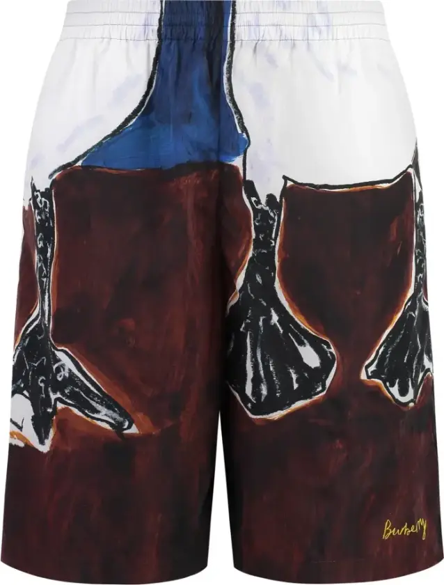 Herre, Shorts, Flerfarget, S