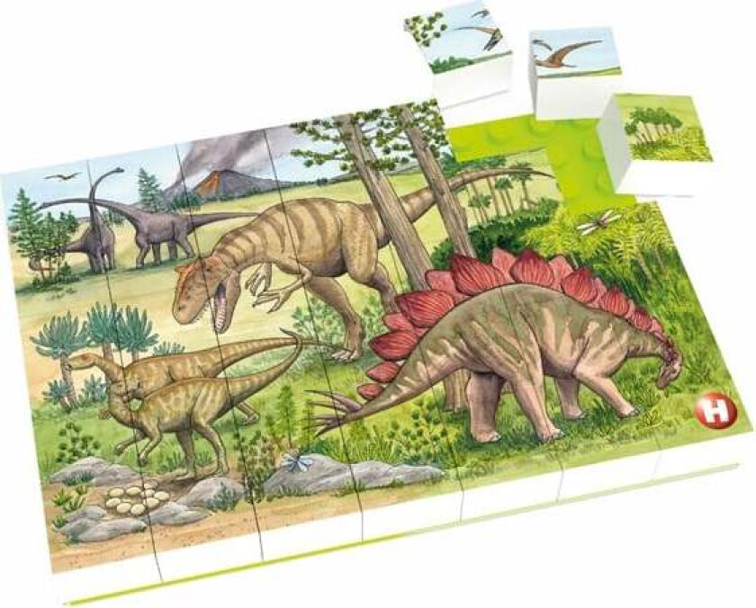 Block Puzzle Dinosaur World 35 pcs. Blokk