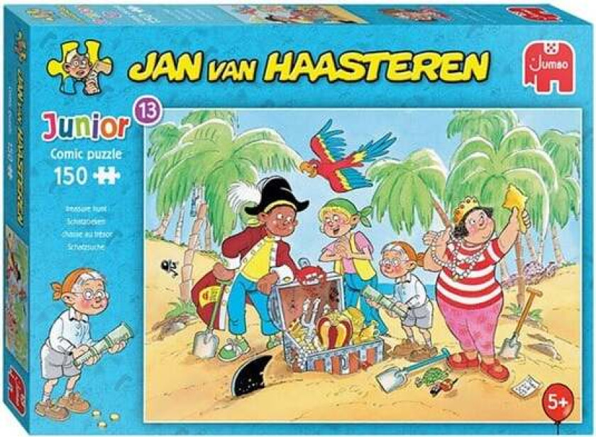 Jigsaw Puzzle Junior Treasure Hunt 150 pcs. Gulv