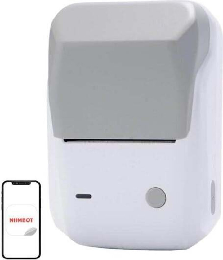 B1 Mobile Thermal Label Printer Gray