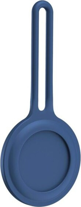 Holder with Strap for AirTag and Smart Finder - Blue