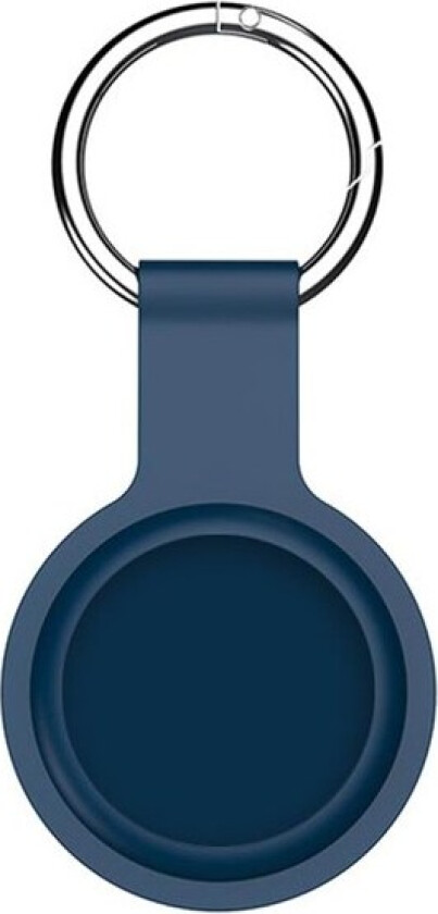 Keyring for AirTag and Smart Finder - Navy Blue