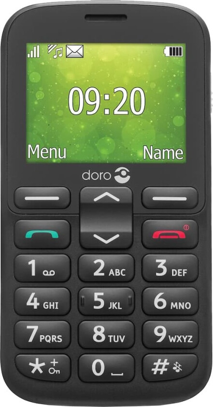 1385 mobiltelefon (sort) - 2G