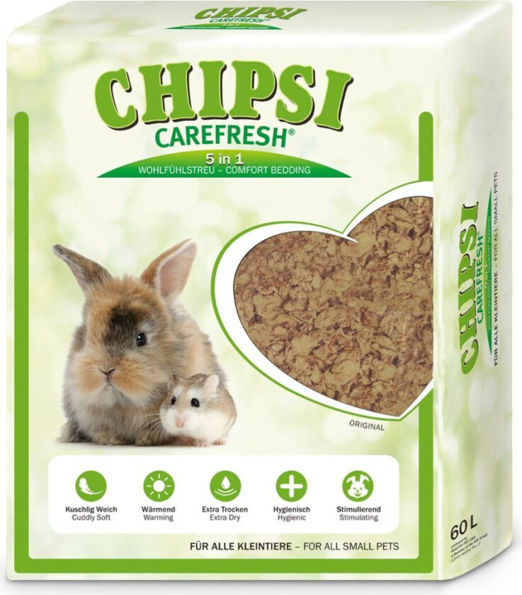Bilde av CareFresh Chipsi Burstrø Natural (60 l)