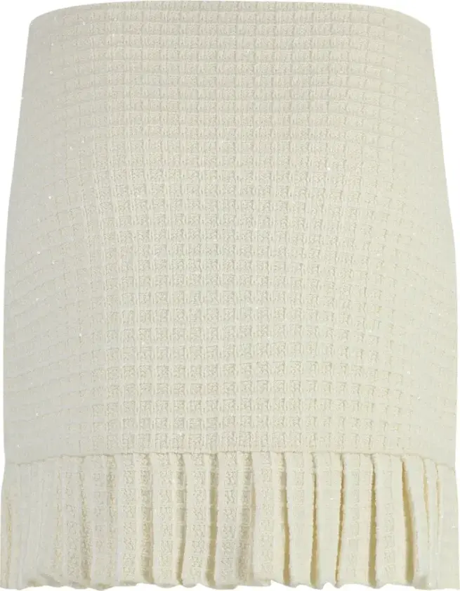 Dame, Skjørt, Beige, L