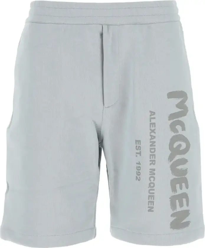 Alexander McQueen, Herre, Shorts, Grå, L