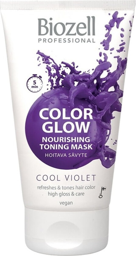 Color Glow Nourishing Toning Mask Cool Violet 150ml