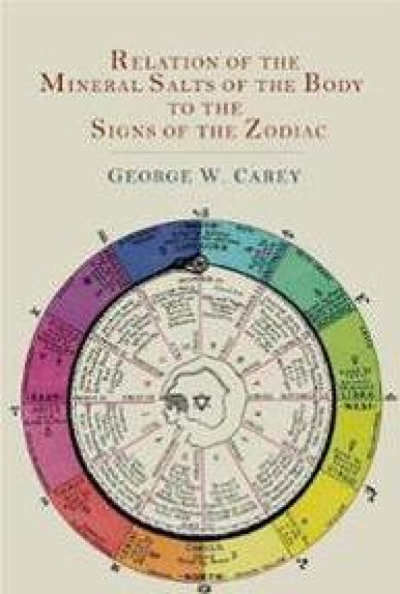 Relation of the Mineral Salts of the Body to the Signs of the Zodiac