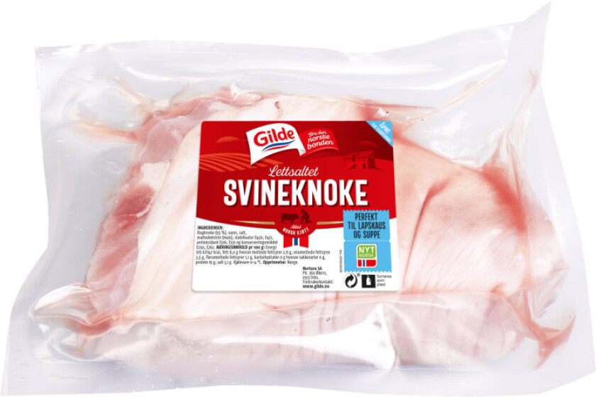 Svineknoke Lettsaltet Ca1,15kg