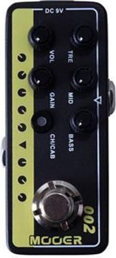 Mooer Micro PreAMP 002 UK Gold 900