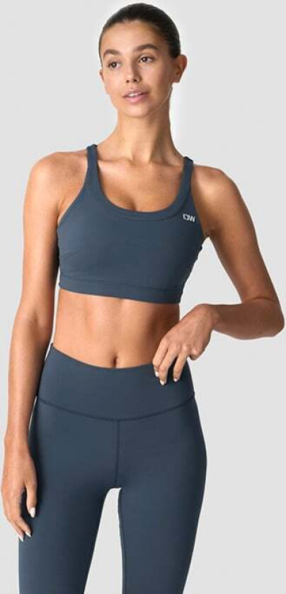 Nimble Sports Bra, Dark Dusty Blue