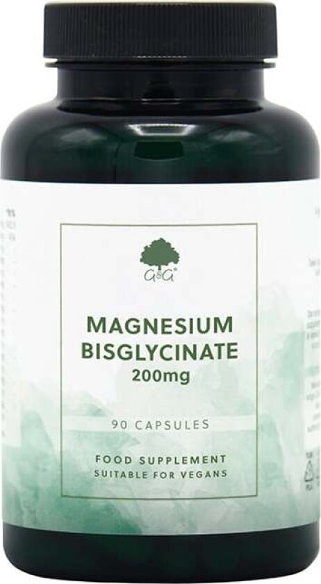 Magnesium Bisglycinate 90 kapsler