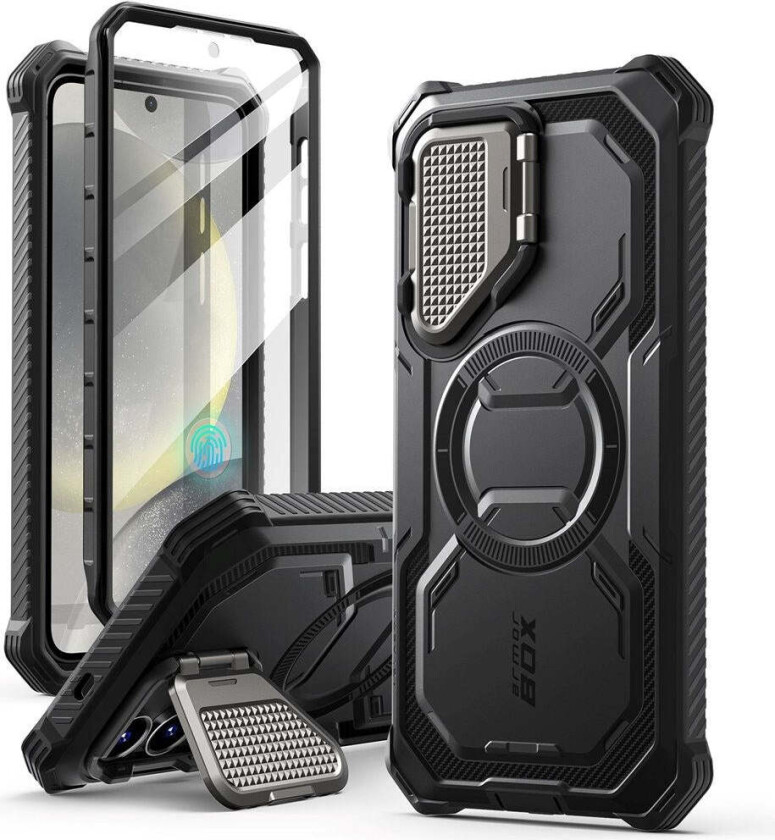 Supcase IBLSN Armorbox Samsung Galaxy S25 Deksel - MagSafe Kompatibel - Svart