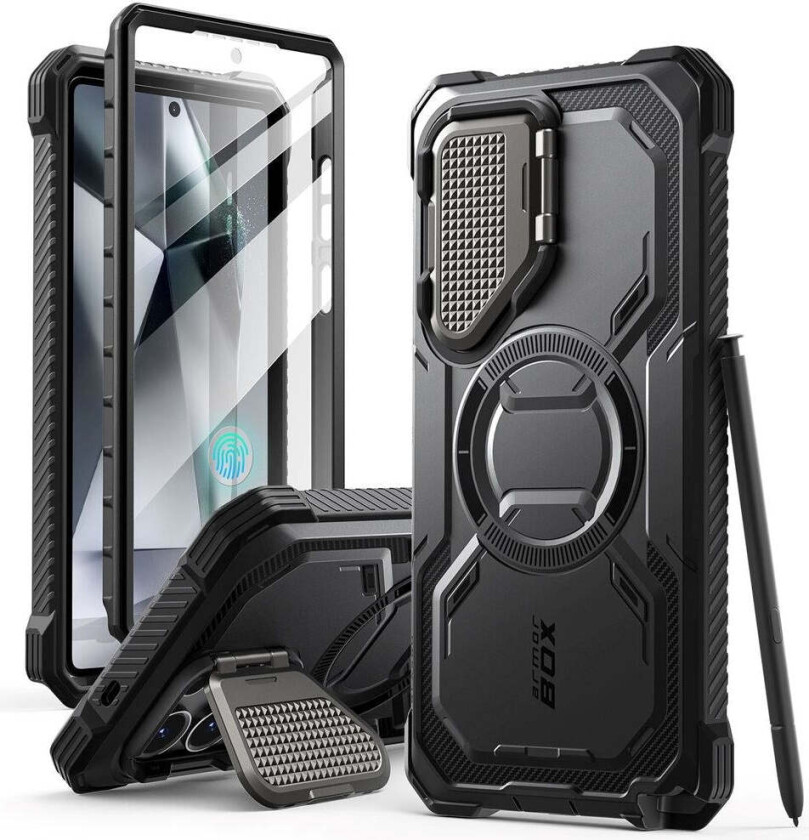 Supcase IBLSN Armorbox Samsung Galaxy S25 Ultra Deksel - MagSafe Kompatibel - Svart