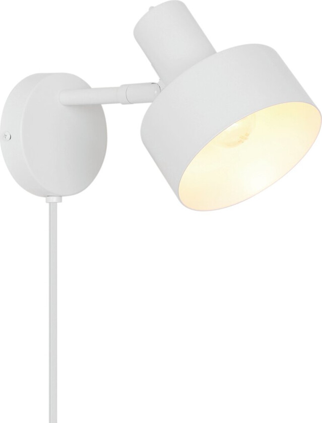 Matis vegglampe - Hvit