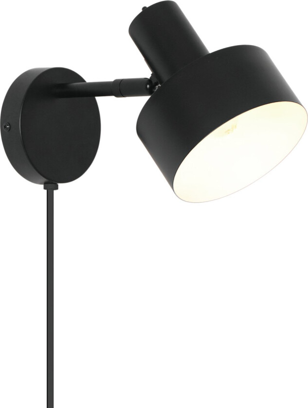 Matis vegglampe - Svart