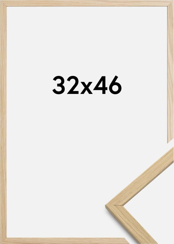 Ramme Edsbyn Akrylglass Eik 32x46 Cm