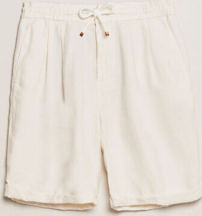 Brunello Cucinelli Drawstring Shorts Off White
