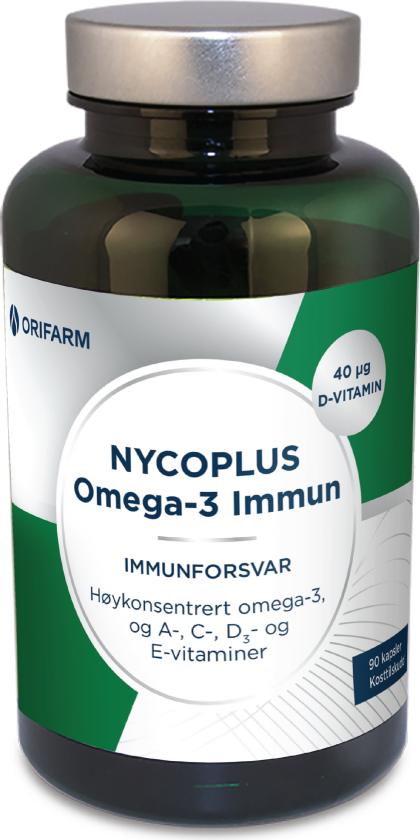 Omega-3 Immun kapsler, 90 stk.