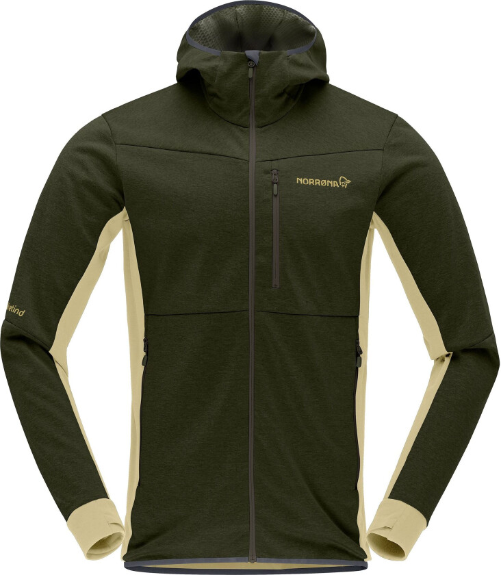 Falketind Warm2 Octa Hood M'S Rosin Male