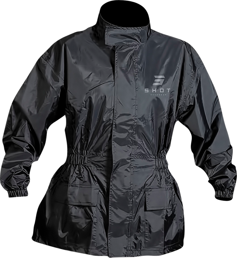 Shot Race Gear Regnjakke Shot 2.0 Svart