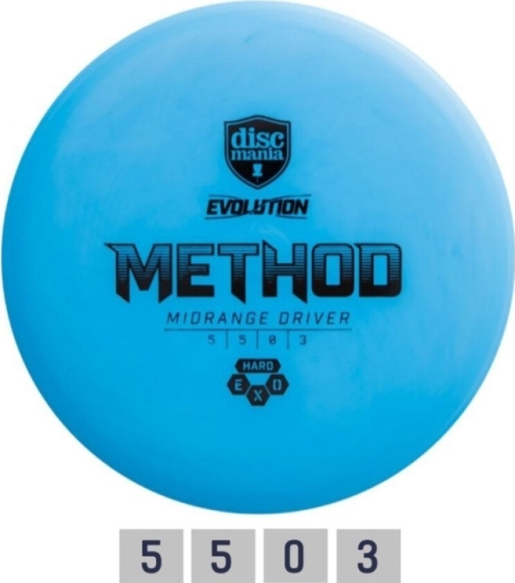 Discgolf Discmania Midrange Driver Hard Exo Method Evolution Grey 5/5/0/3