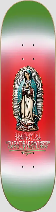 Pray Ramirez 8.5"X32" Skateboard Deck mønster