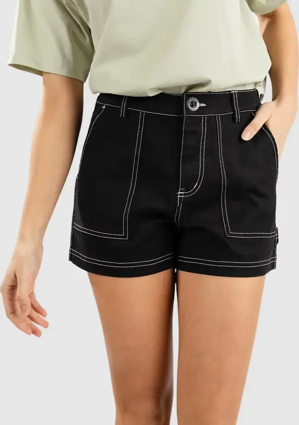 Stone Kraft Shorts svart