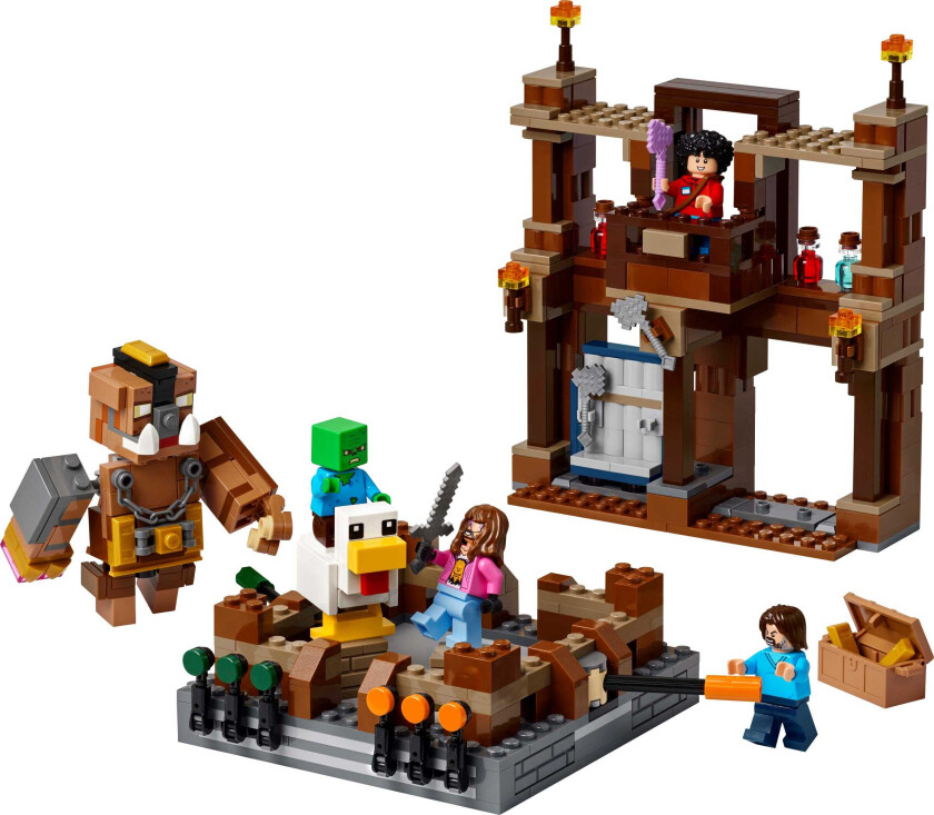 Minecraft Skogspalass med kamparena 21272