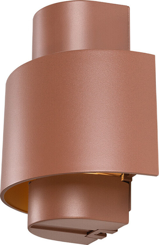 Photoni Cyl Utendørs Vegglampe Cylindrical Rust