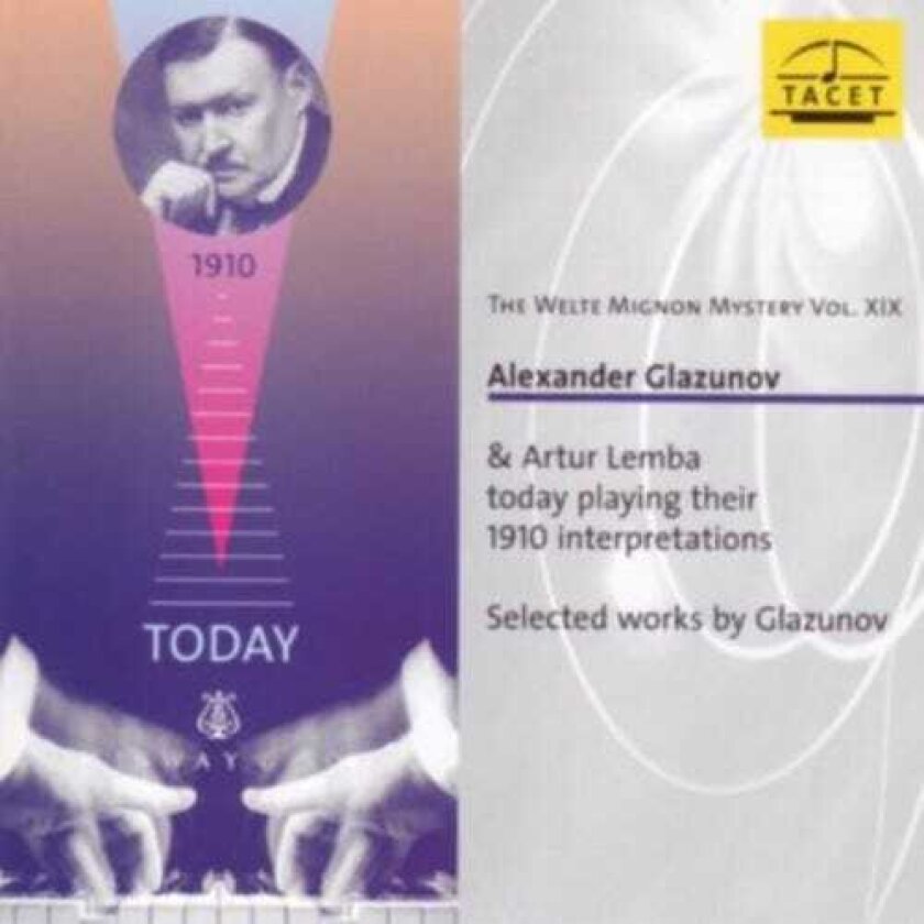 Alexander Glazunov Welte Mignon Mystery 19 CD