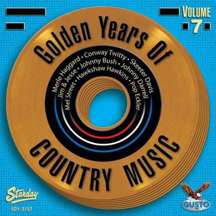 Diverse Artister Golden Memories Of Country Music 7 CD