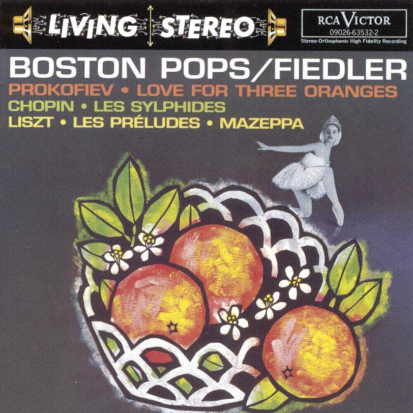 Arthur Fiedler Love For Three Oranges / Sylphides / Preludes CD