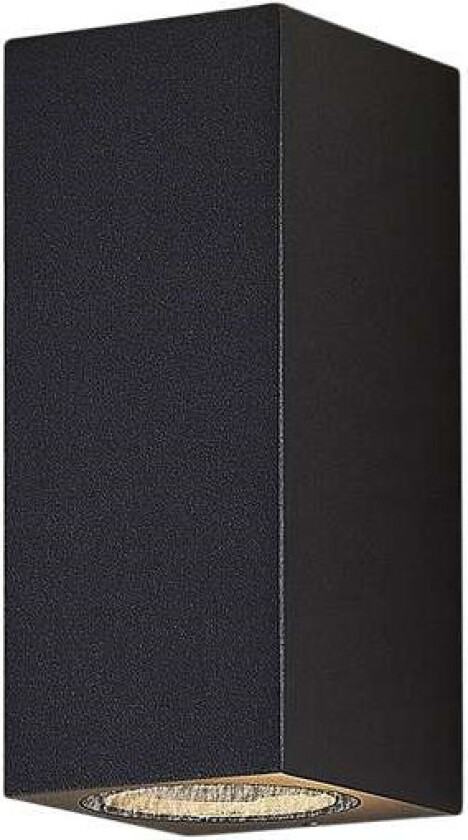 Utespot Lavina, mørk grå GU10, 2 lyskilder