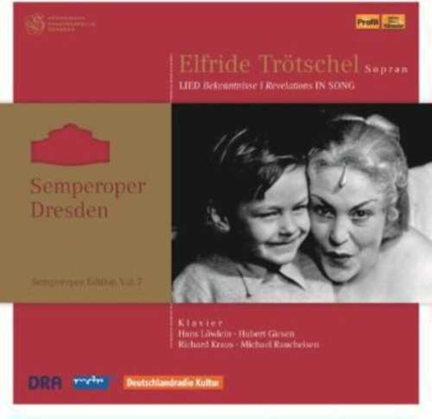 Elfriede Tr Tschel Revelations In Song / Semperoper Edition 7 CD