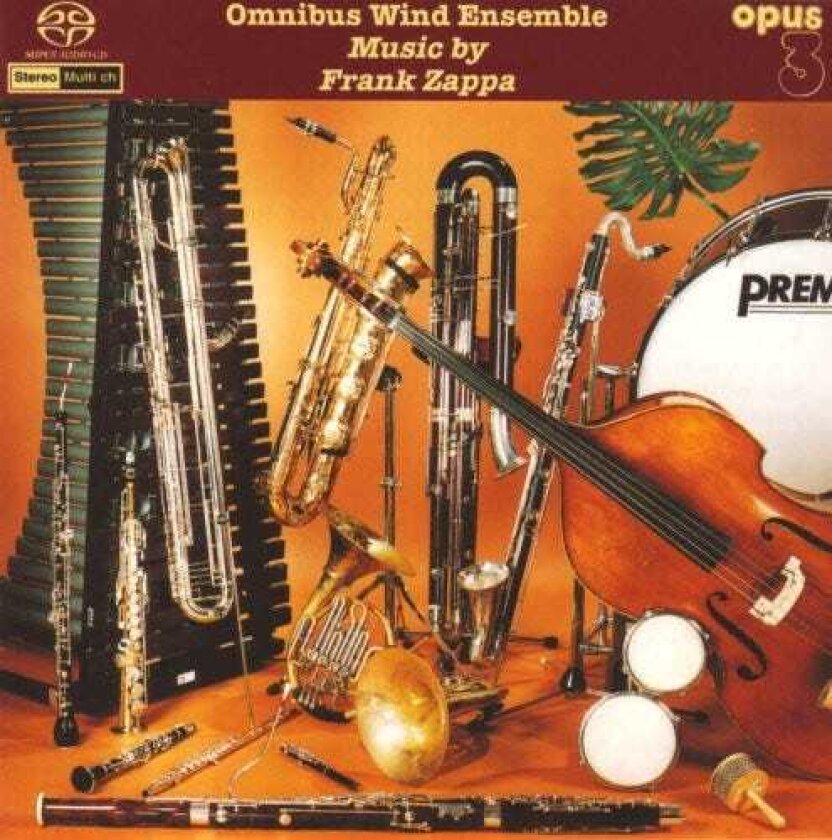 Music By Frank Zappa, Omnibus Wind Ensemble, Per Erik Adamsson, Sarah Lindloff Music By Frank Zappa CD