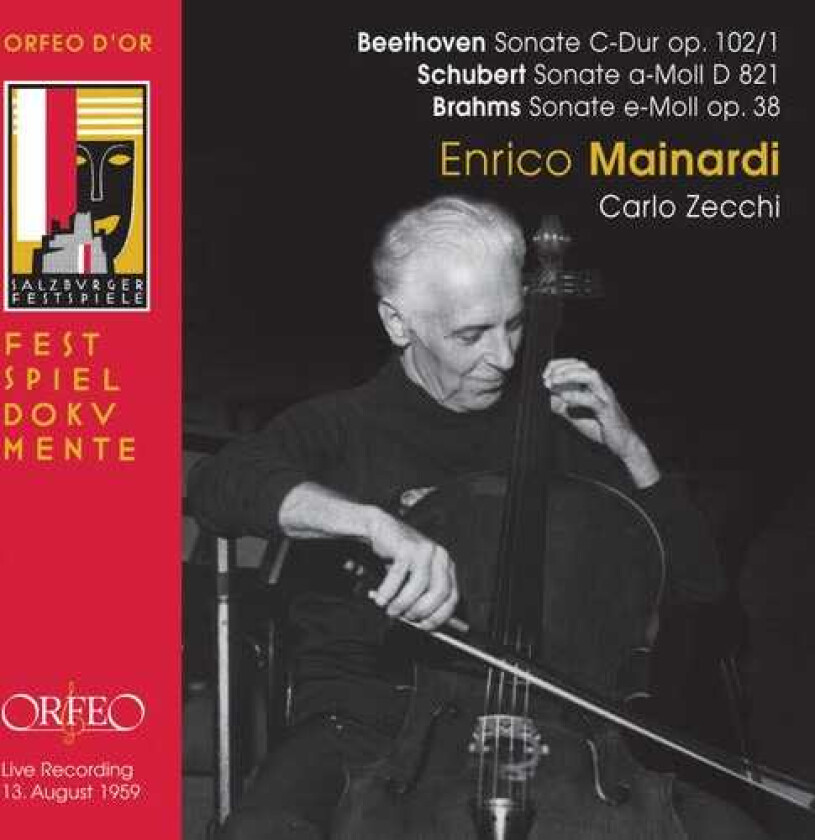 Enrico Mainardi, Carlo Zecchi, Franz Schubert, Johannes Brahms, Ludwig van Beethoven Sonata For Cello & Piano 4 CD