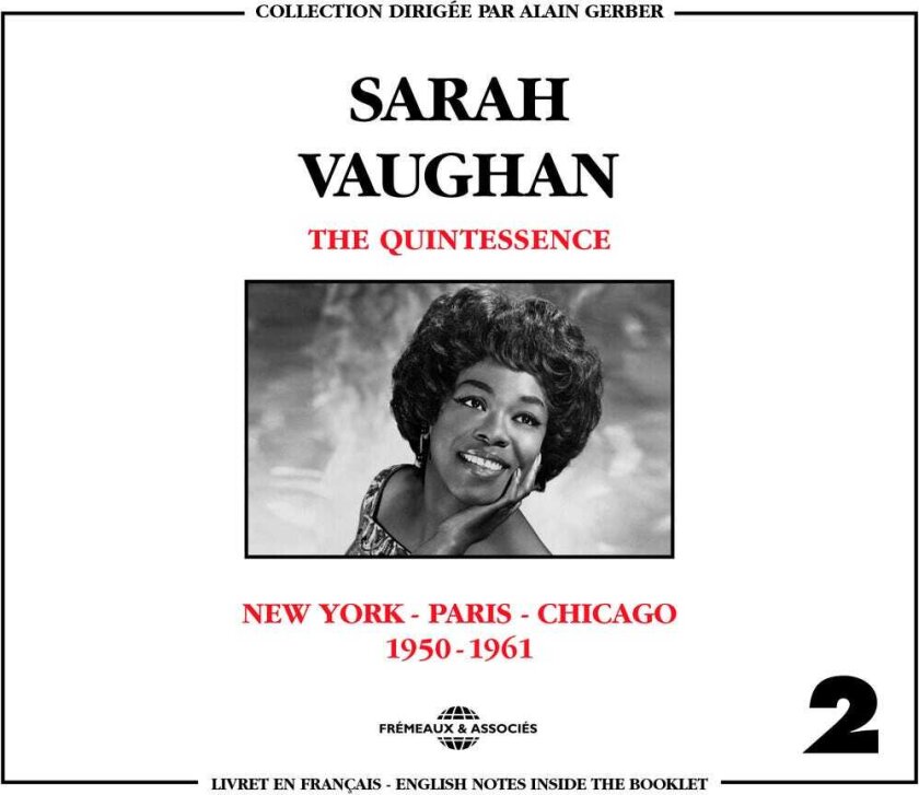 Sarah Vaughan Quintessence: V2: S. Vaughan 1 CD